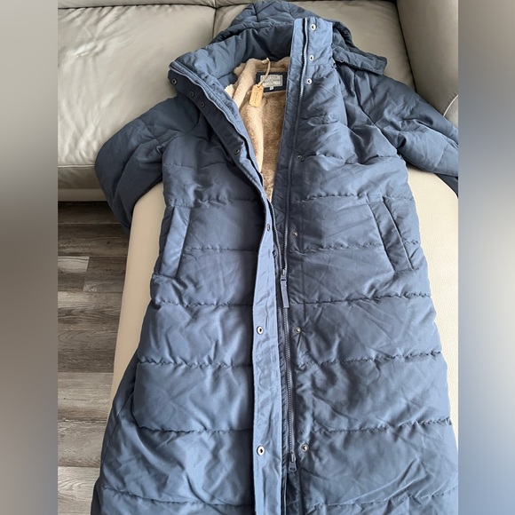 NWT - Fat Face Women’s Quilted Hooded Long Puffer - US 10/L - Picture 9 of 16